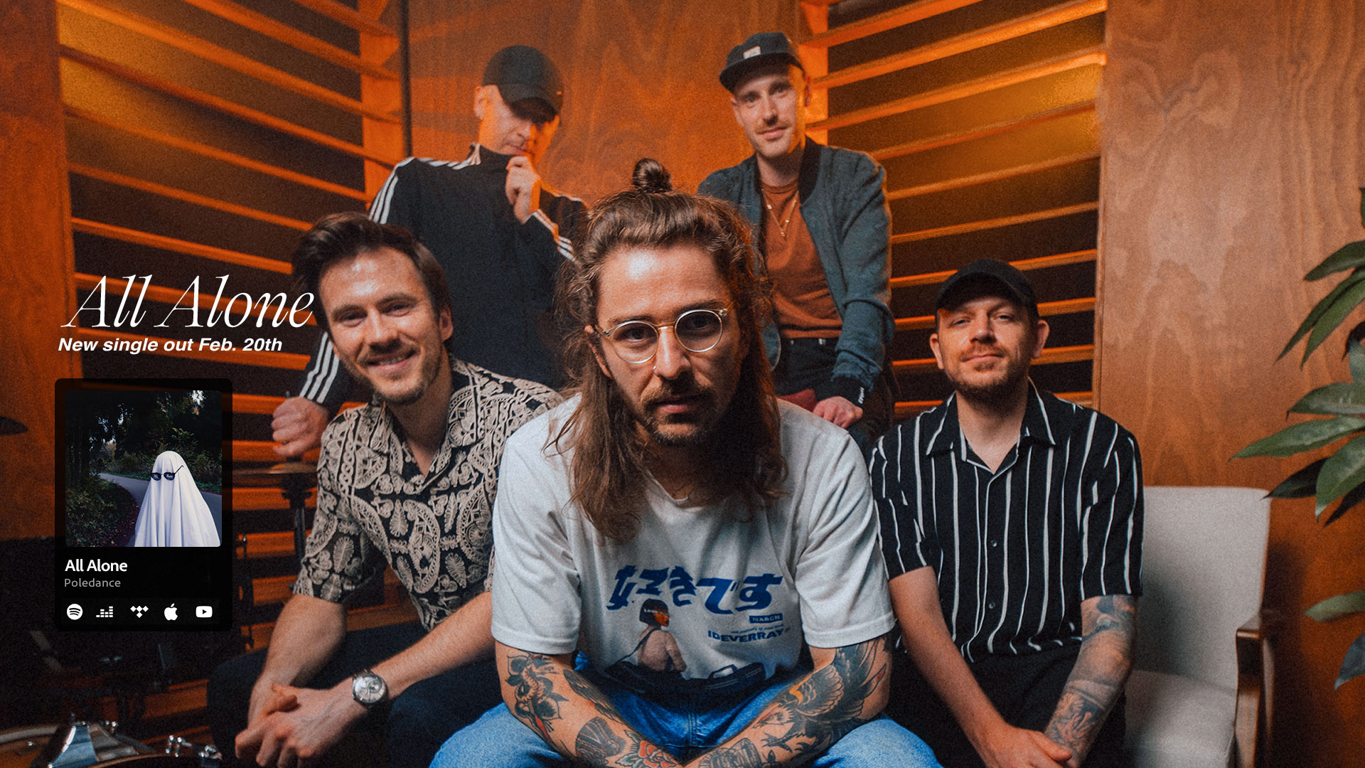 poledance band new song allalone